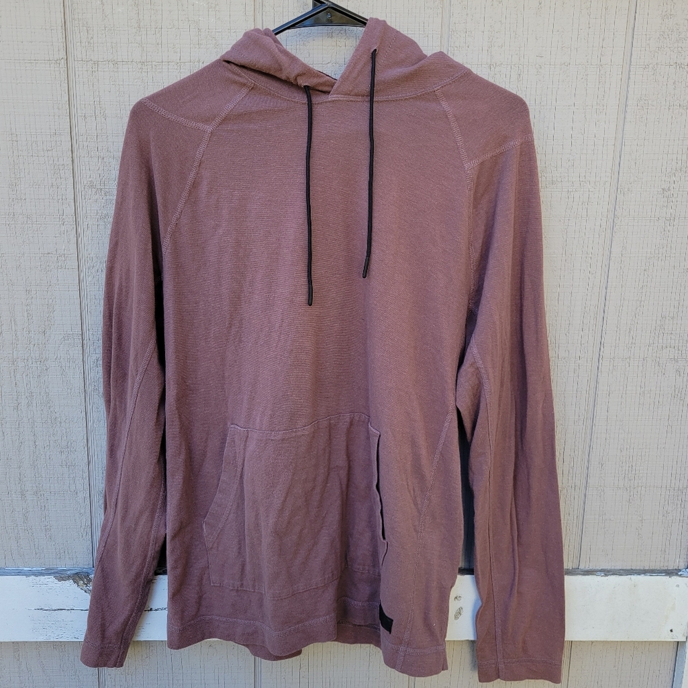 Abercrombie & Fitch Pullover Long Sleeve Shirt Light Hoodie Sweatshirt Small